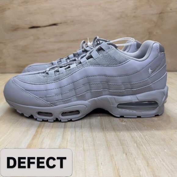 NEW DEFECT sz 12 Nike Air Max 95 OG Big Bubble Wolf Grey HM8755-002 main image 9